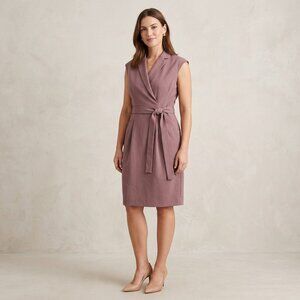 M.M.LaFleur New York "Catherine" Dress | Mauve Purple | Size 10